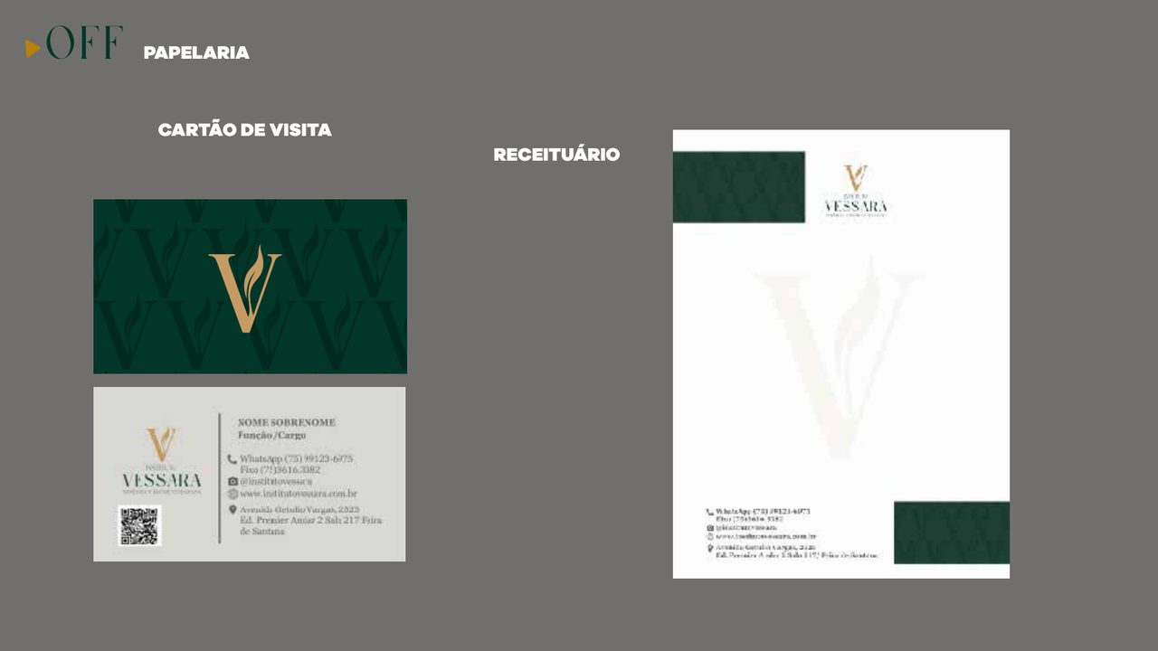 Instituto Vessara: branding